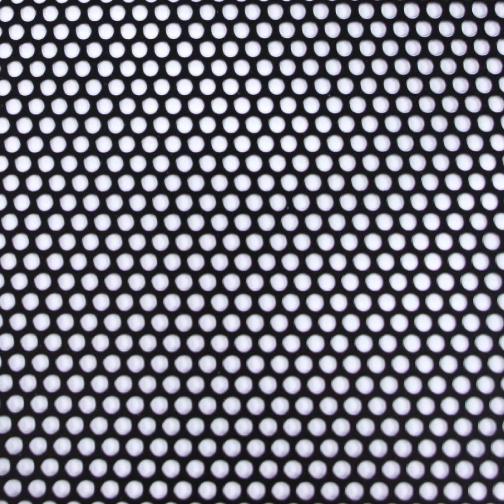 36 In. X 36 In. .020-inch Thick Small Hole Aluminum Sheet In Black