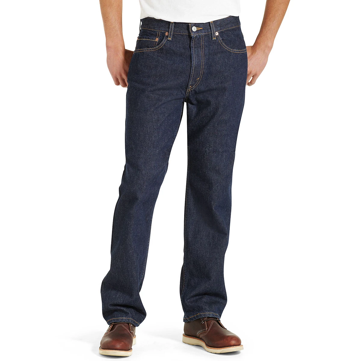 Levi's Men's 505 Regular Fit Jeans, Size: 31x34, Rinse Color