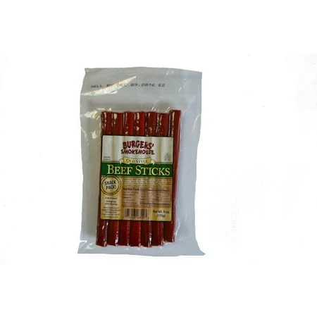 Burgers' Smokehouse Meat Snack Sticks, 6 Oz., 6 Count