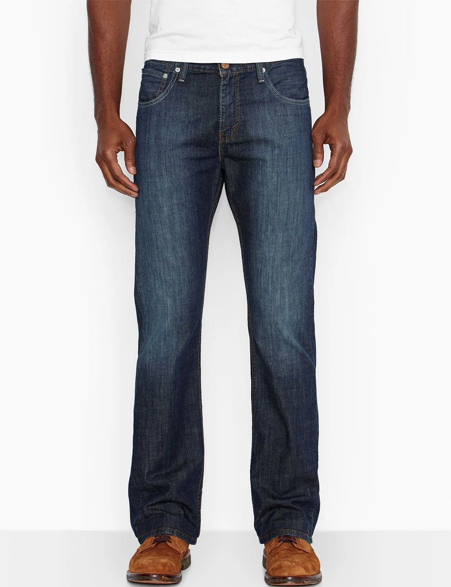 Men's Levi's 527 Stretch Slim Bootcut Jeans, Size: 38w 30l, Medium Blue
