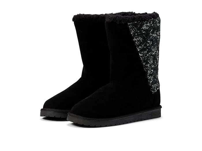 Essentials By Muk Luks Women's Sarina Mid-calf Winter Boots, Size 8, Black