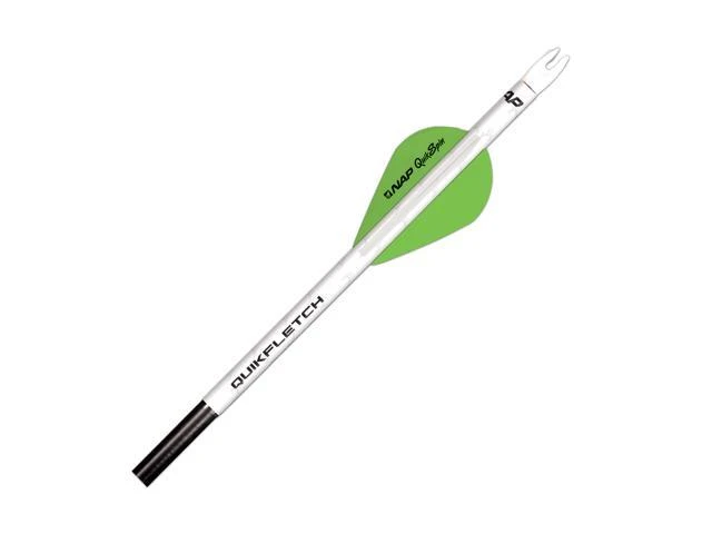 Nap 2' Speed Hunter Quikfletch White/Green/Green