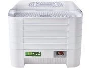 Excalibur Ez Dry 5-tray Digital Dehydrator Ejm50w With Plastic Jerky Gun