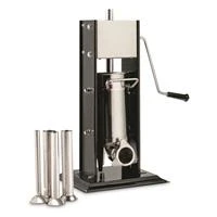 Excalibur 5 Pound Dual Speed Stainless Steel Sausage Stuffer