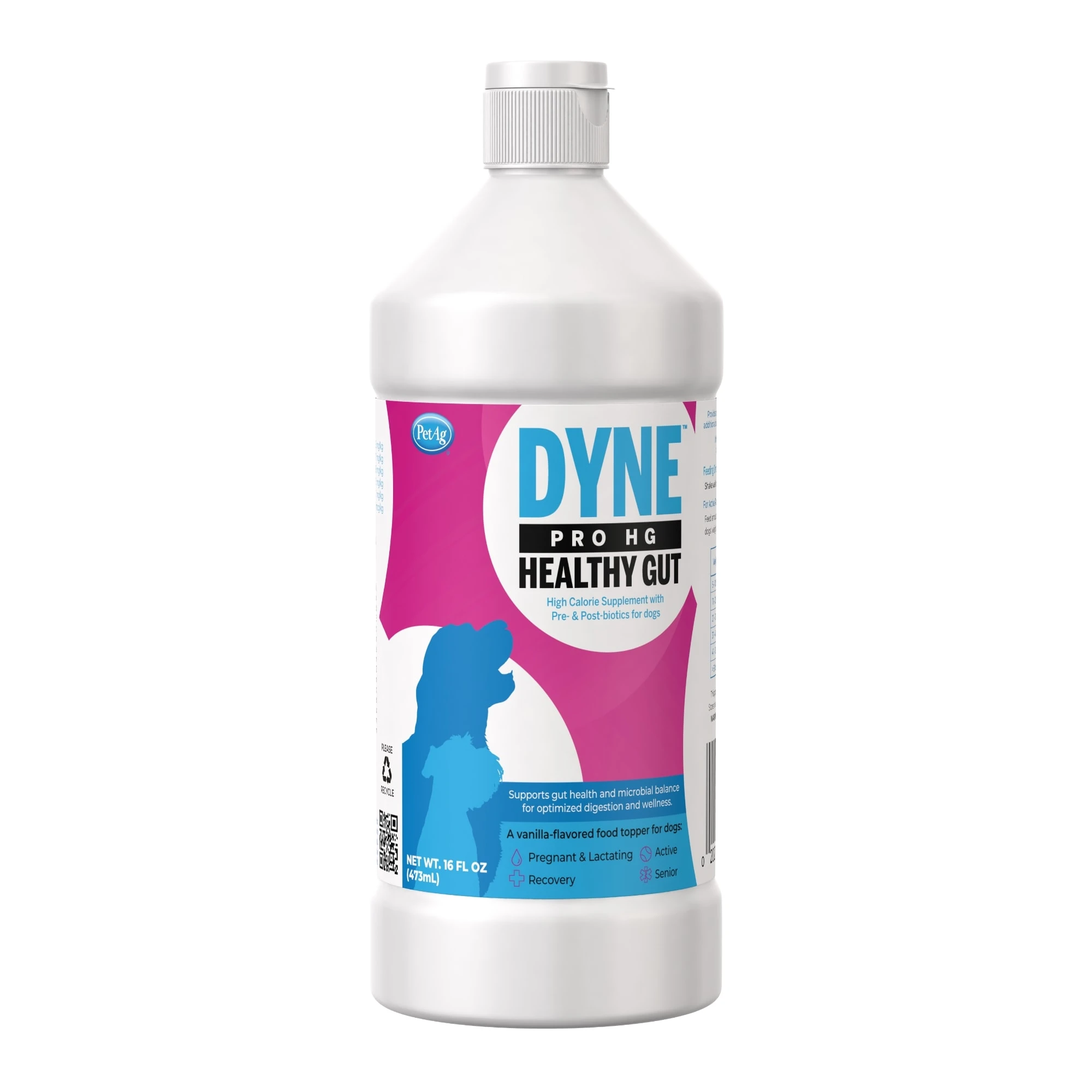 Petag Dyne Pro Healthy Gut For Dogs, 16 Fluid Ounces, 3 Ingredients