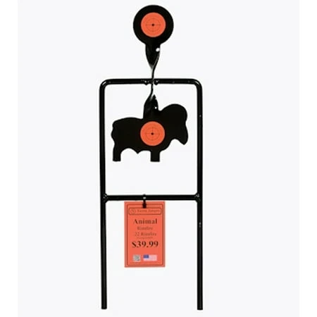 Taylor Targets 50668 Animal Spinning Target Rimfire .22 Caliber Two Disc Steel