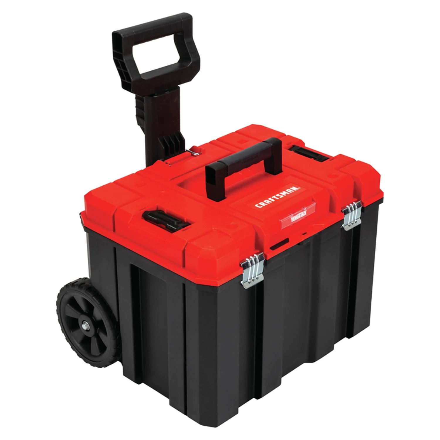 Craftsman Versastack 20 In. Lockable Wheeled Tool Box Black/red