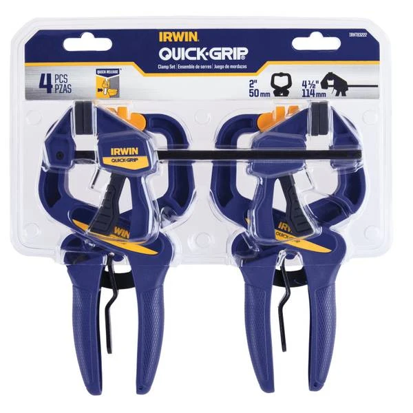 QUICK GRIP CLAMP 4PK