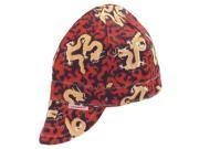 Comeaux Reversible Soft Brim Comfort Cotton Round Crown Cap, Size 7 3/8, Assorted Patterns