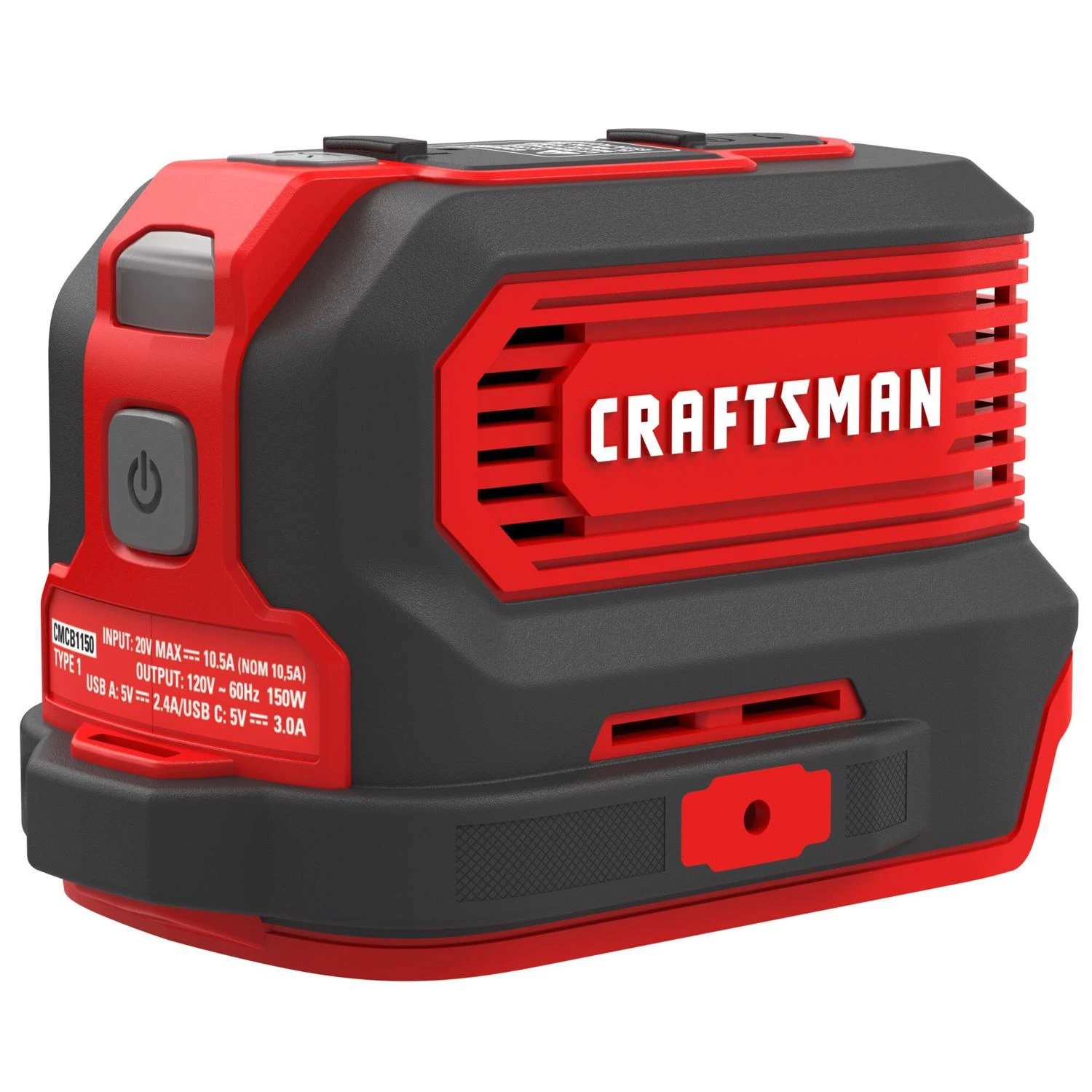 Craftsman V20 20 Volt 150 Watt Power Inverter With 1 Outlet