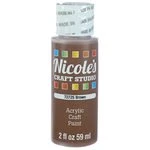 PAINT 2OZ SQZ SAT BROWN