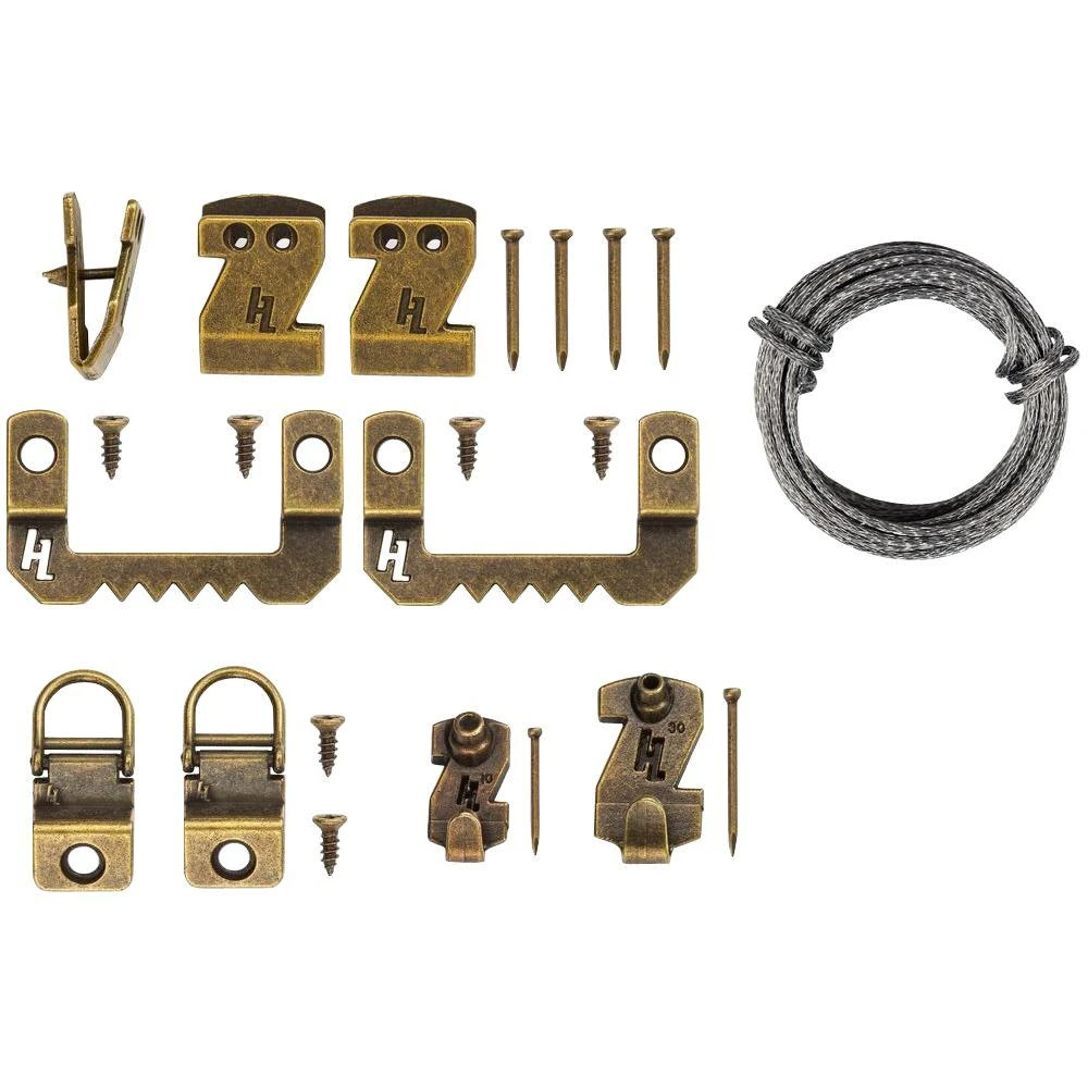 30 Lb. Professional Canvas Flat Mount Hanging Kit With Patented Hardware