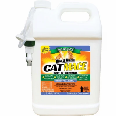Cat Mace All Natural Repellent, 1 Gallon Ready To Use Spray For Cats