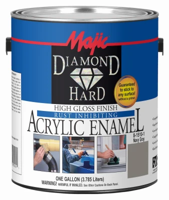 Diamondhard Anti-Rust Acrylic Paint Gallon High Gloss Navy Gray