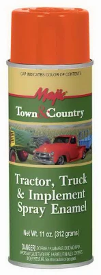 Majic Tractor & Implement Spray Paint, Case Orange, 11 Oz. Aerosol Can