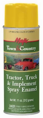 Majic Tractor & Implement Spray Paint, New Holland Yellow, 11 Oz. Aerosol