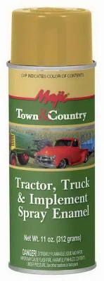 Tractor & Implement Spray Paint, John Deere Yellow, 11 Oz. Aerosol Can