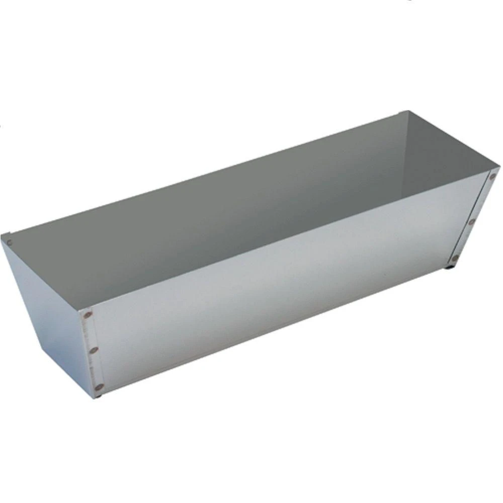 Warner Stainless Steel Mud Pan 12 In. L X 4 In. W X 3.5 In. H