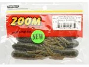 ZOOM BAIT CO Zoom Salty Super Tube-Pack of 8 (Green Pumpkin, 3.75-Inch)