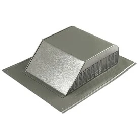Master Flow 60 Nfa Weatherwood Galvanized Steel Slant-back Roof Louver Ssb960gww