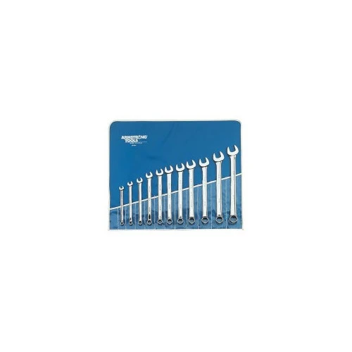 Armstrong 52-671 10-piece 12-point Extra Long Metric Combination Wrench Set