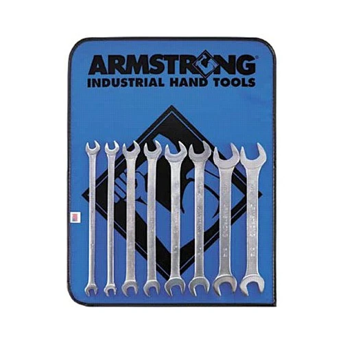 8 Piece Extra Thin Tappet Wrench Set - Chrome Sae Sizes 1/2, 5/8, 9/16