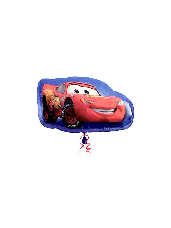 Disney Cars Lightning Mcqueen Shaped Balloon - Party Supplies