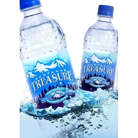 Montana's Treasure Pure Artesian Drinking Water, 20 Fluid Ounces