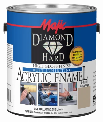 Diamondhard Anti-Rust Acrylic Paint Gallon High Gloss Sandy Beige