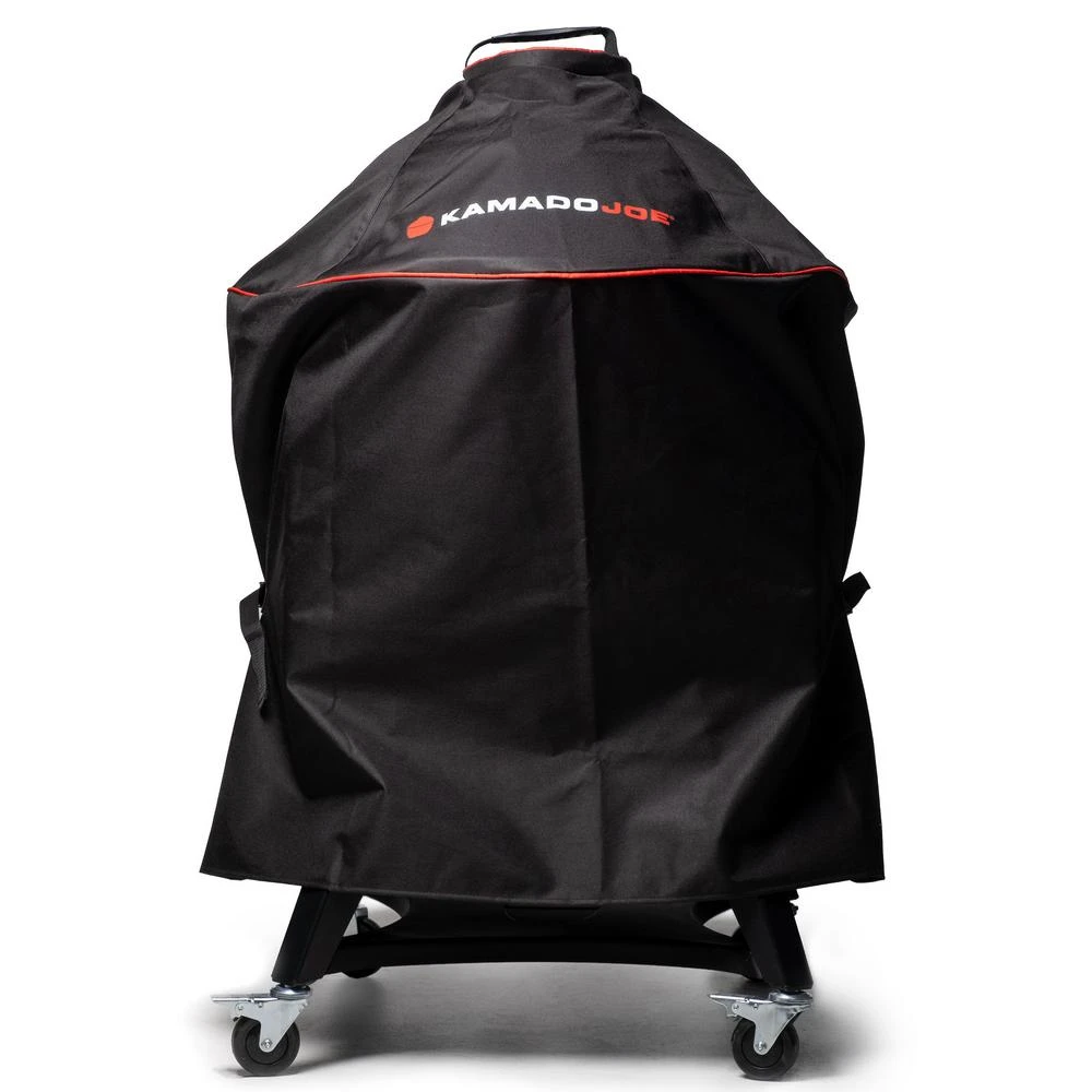 Kamado Joe Kettle Joe Grill Cover In Black For Outdoor Cooking
