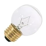 Satco S3840 60 Watt 120 Volt G16.5 Clear E26 Base Incandescent Light Bulb