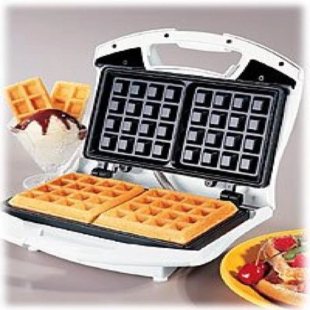 Proctor Silex 26000 Belgian Waffle Maker, White