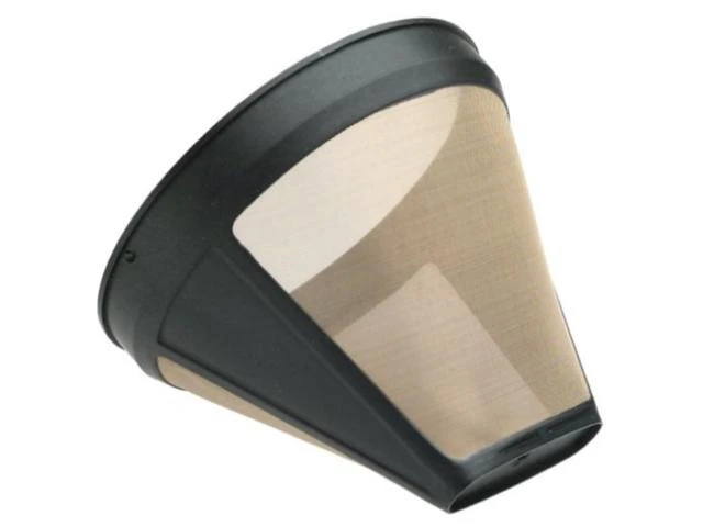 Krups F05342 Gold Tone Permanent Coffee Filter, Black