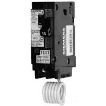 Siemens Q115afc 15 Amp 1 Pole 120 Volt Arc Fault Circuit Breaker