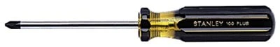 Stanley 680-64-104 100 Plus Phillips Tip Screwdriver, 4 Point, 8 Inch
