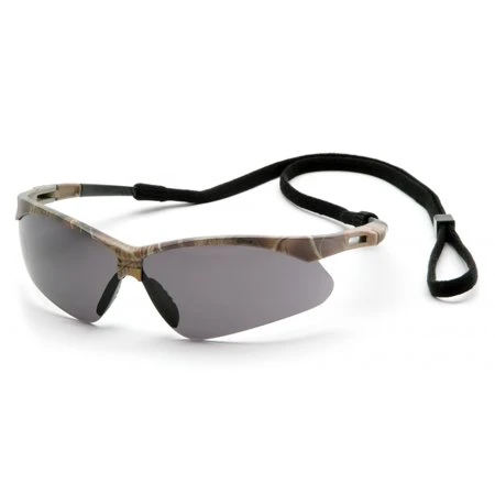 Pyramex Safety Pmxtreme Scm6320stp Camo Frame Gray Anti-fog Lens Black Cord