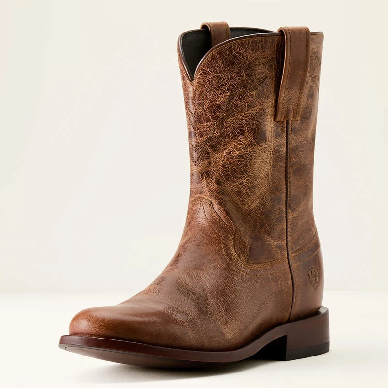 ARAIT Downtown Western Boot, BONE COLOR, 7.5/Medium