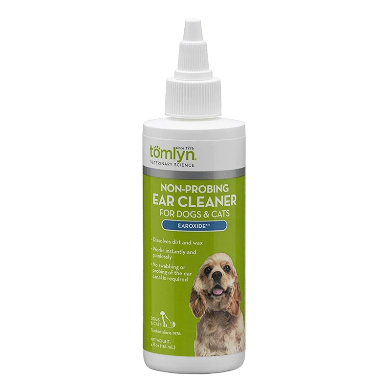 Earoxide Ear Cleanser For Dogs And Cats, 4 Ounce