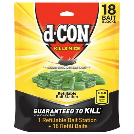 D-CON BAIT CRNR STATION 18REFILL