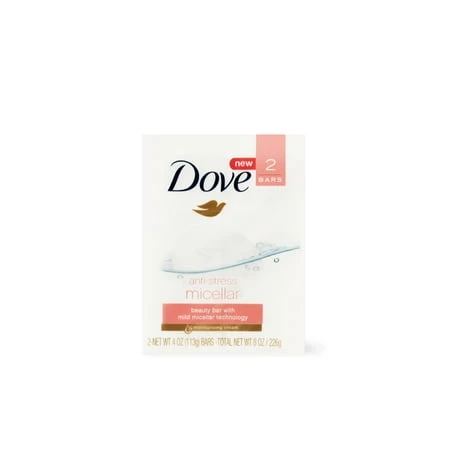 DOVE MICELLAR WTR BAR 2/3.75OZ