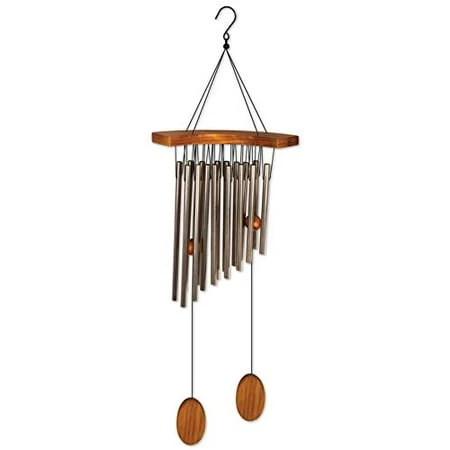 Sunset Vista Designs Asian Piano Wind Chime, 25 Inch Decorative Outdoor Accent
