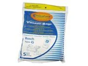 Type G Bosch Vacuum Cleaner Replacement Bag (5 Pack)