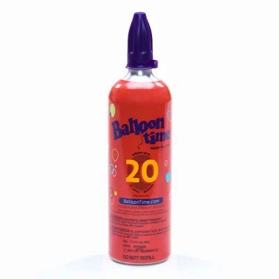 Mini Helium Tank for Inflating Up to 20 Balloons, Portable Size