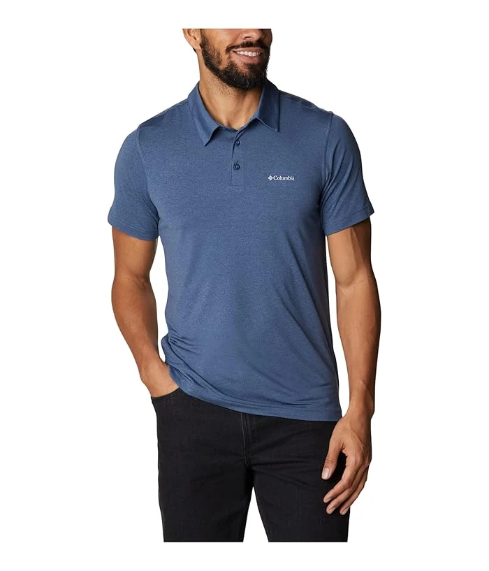 Columbia Tech Trail Polo Shirt For Men, Lightweight And Moisture-wicking
