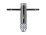 Irwin Hanson 21201 T-handle Ratcheting Tap Wrench, 0-1/4 In. Tap Size