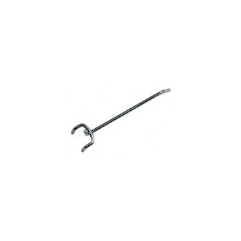 Hindley 24515 Double Back Single Hook, 4 X 1/2 Inch, Durable Design