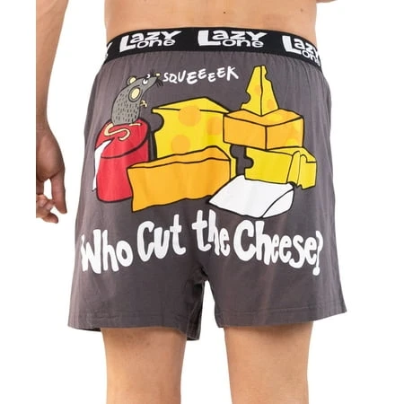 Lazyone Funny Animal Boxers For Men - Humorous Underwear Gag Gifts