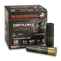 Winchester Supreme Steel 12 Gauge 3.5" Shotshells #bb 25 Rounds