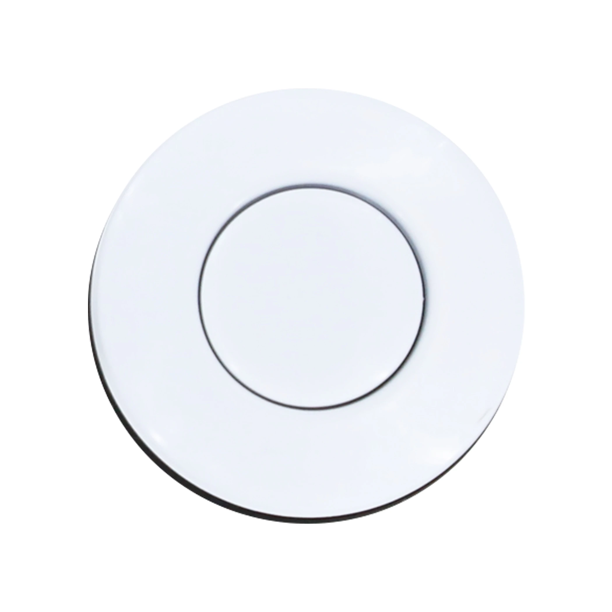Garbage Disposal Replacement Air Switch Button, Top Mount, White, Model 12068