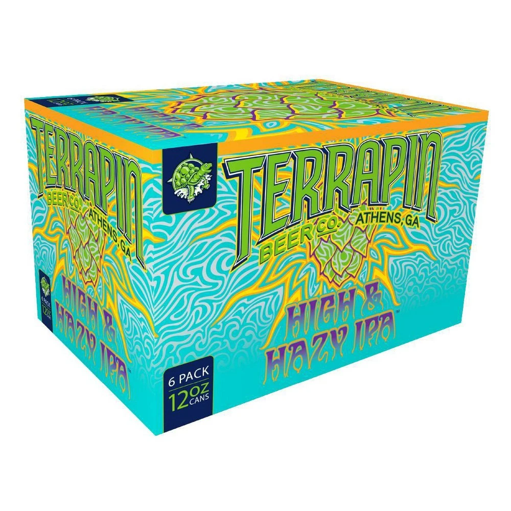 TERRAPIN HIGH & HAZY 12OZ 6PK